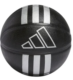Basketbold - Str. 3 - Mini - Sort/Sølv>adidas Performance Hot