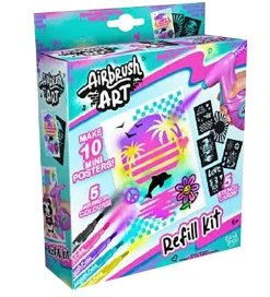 Airbrush Art Kreasæt - Refill>Airbrush Plush Hot