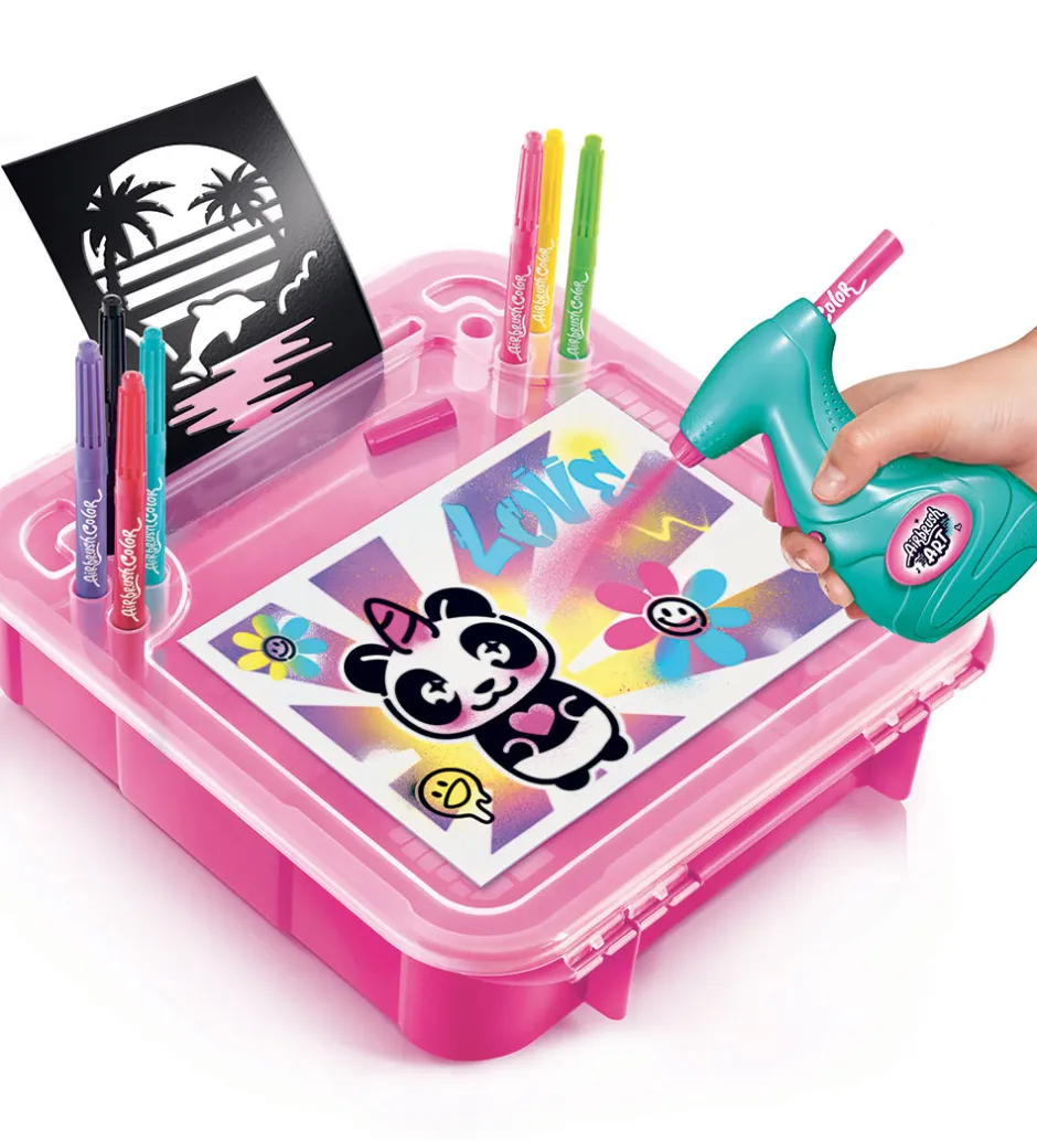 Airbrush Kreasæt - Art Activity Case>Airbrush Plush Discount