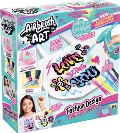 Airbrush Kreasæt - Fashion Design Kit>Airbrush Plush New