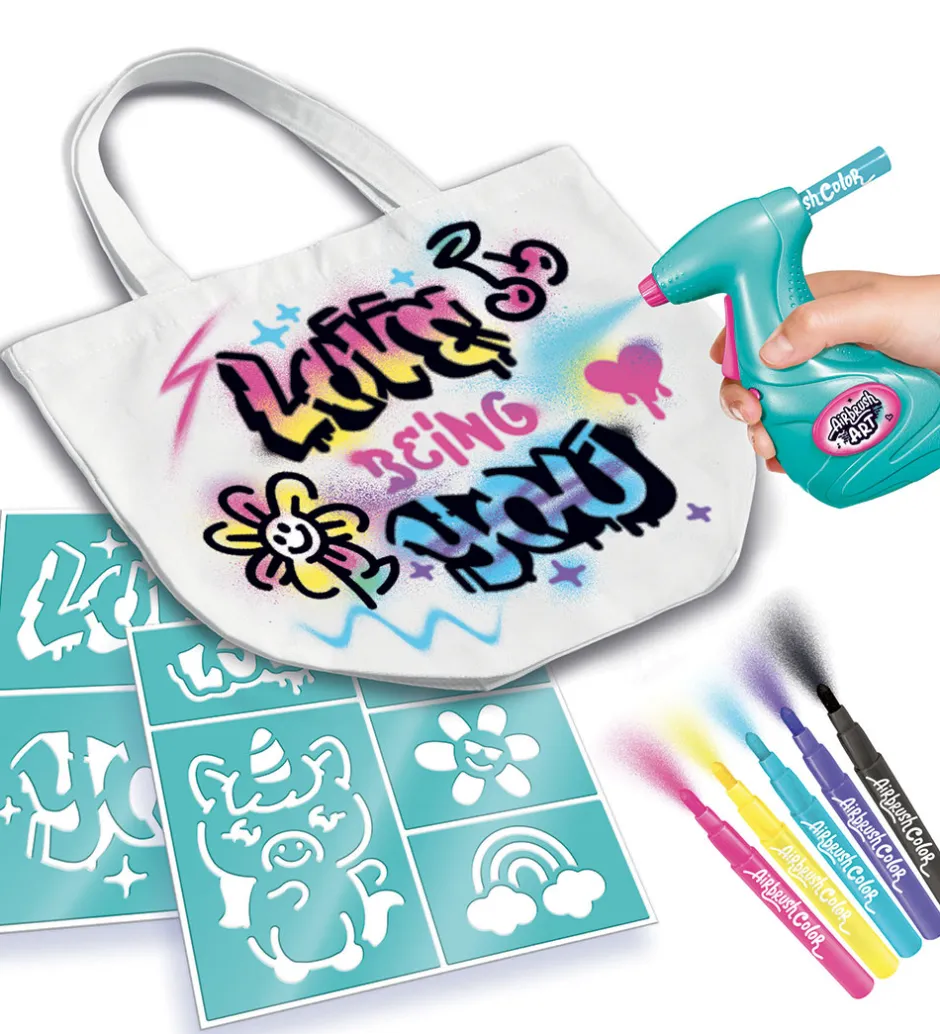 Airbrush Kreasæt - Fashion Design Kit>Airbrush Plush New