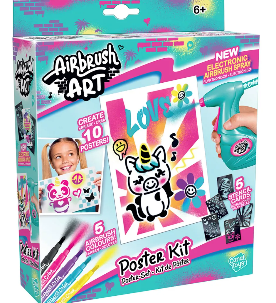 Art - Plakatsæt>Airbrush Plush