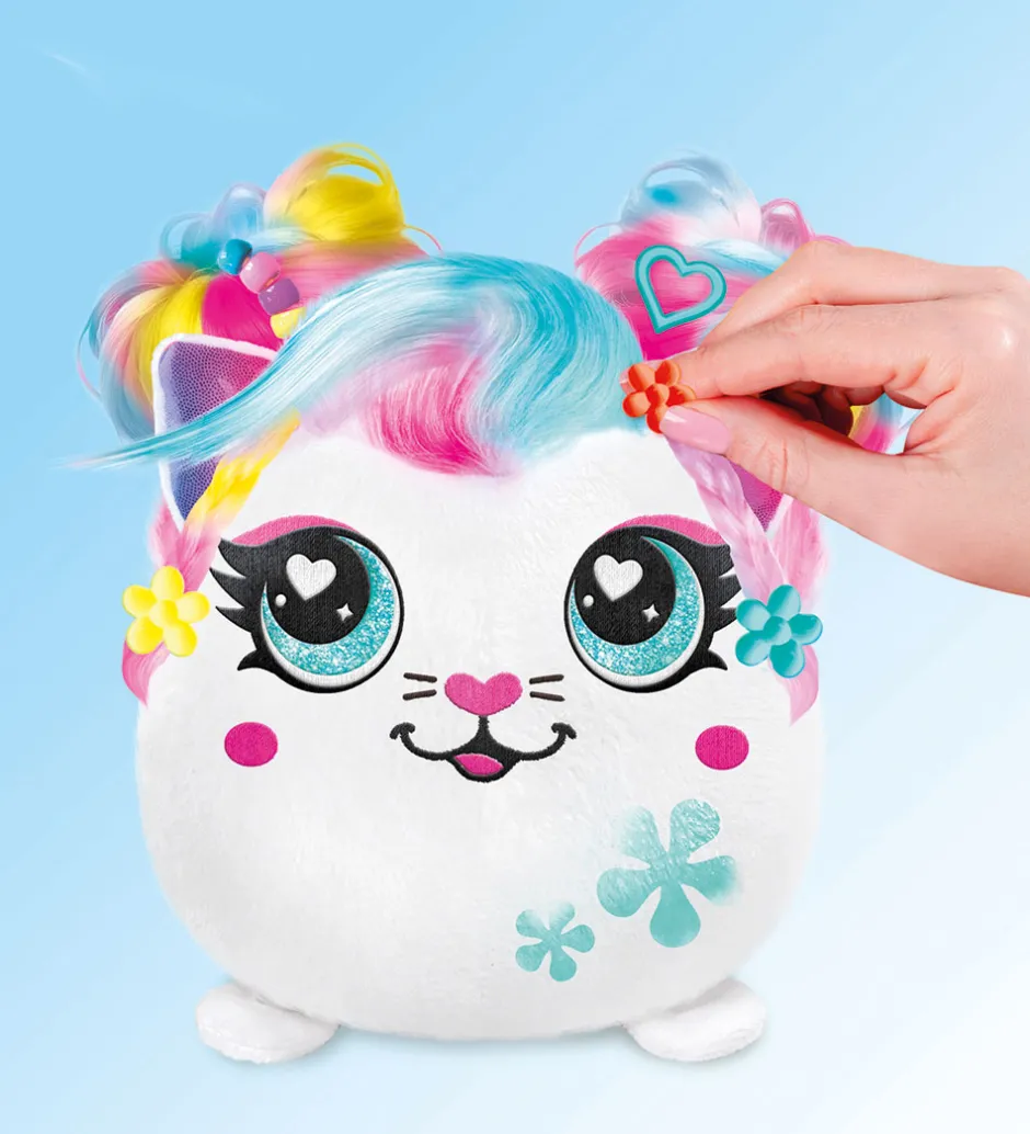 Bamse - 14 cm - Hair'iffic - Precious>Airbrush Plush New