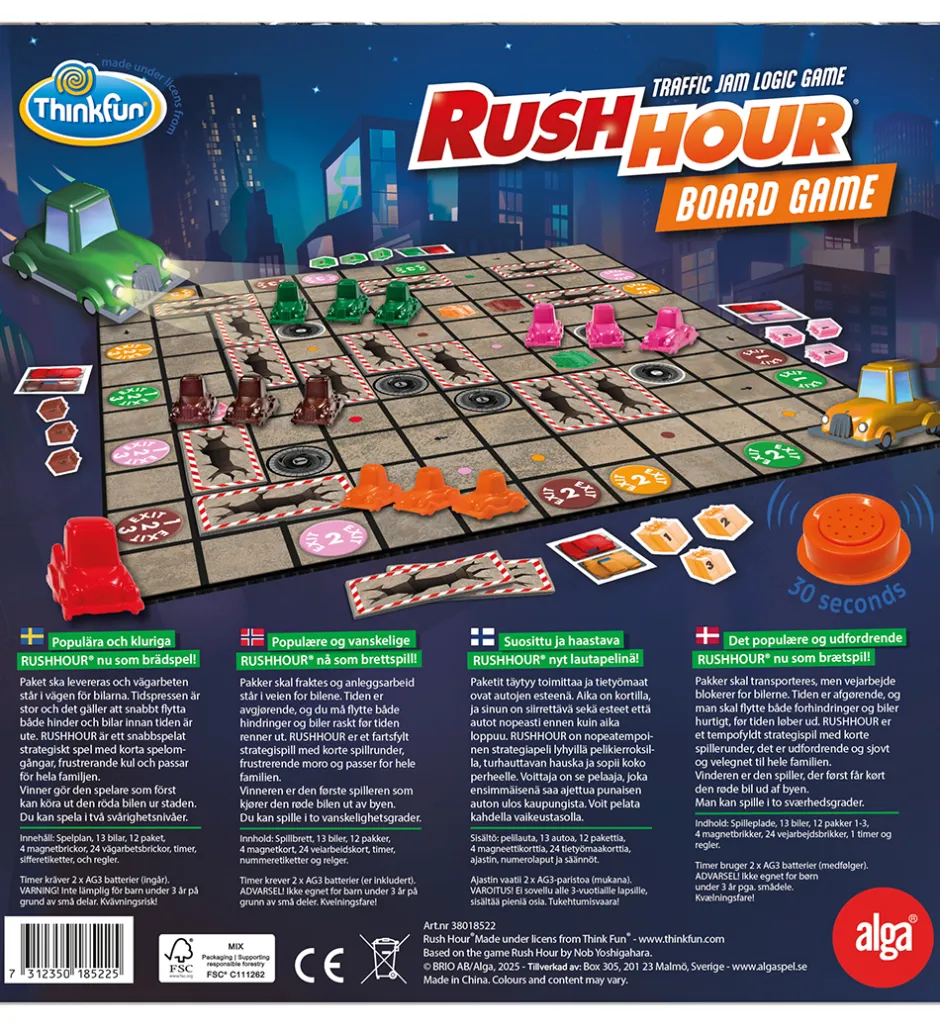 Brætspil - Rush Hour>Alga