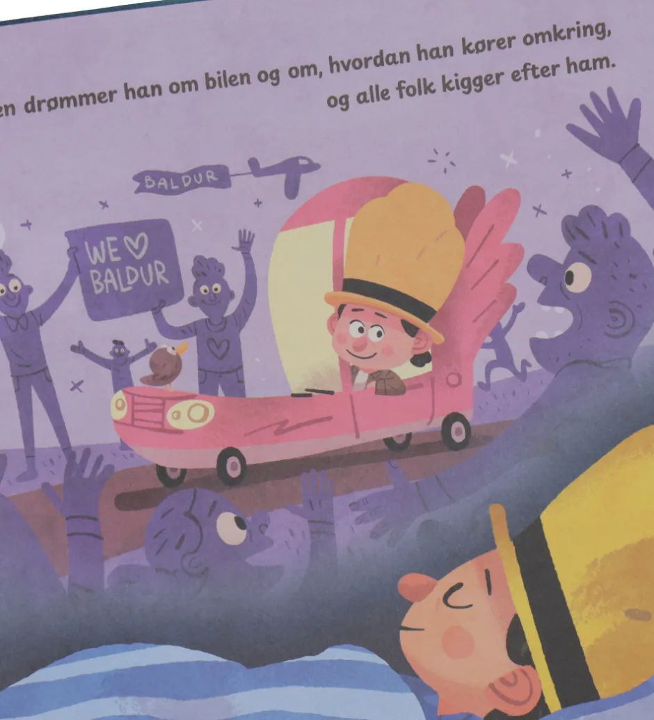 Bog - Baldur Med Hatten - Bil, Sovs og Venskab - DA>Alvilda Outlet
