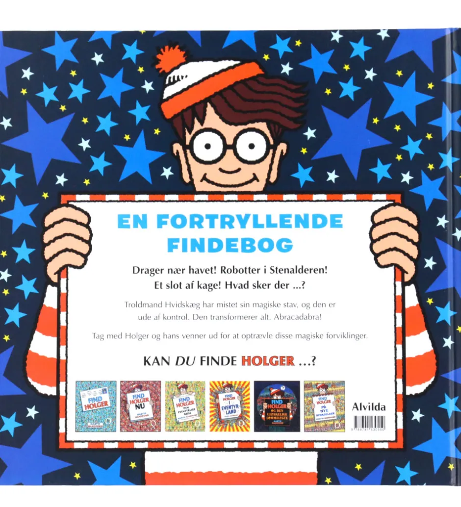 Bog - Find Holger - Mageløst Magisk Mylder - DA>Alvilda New