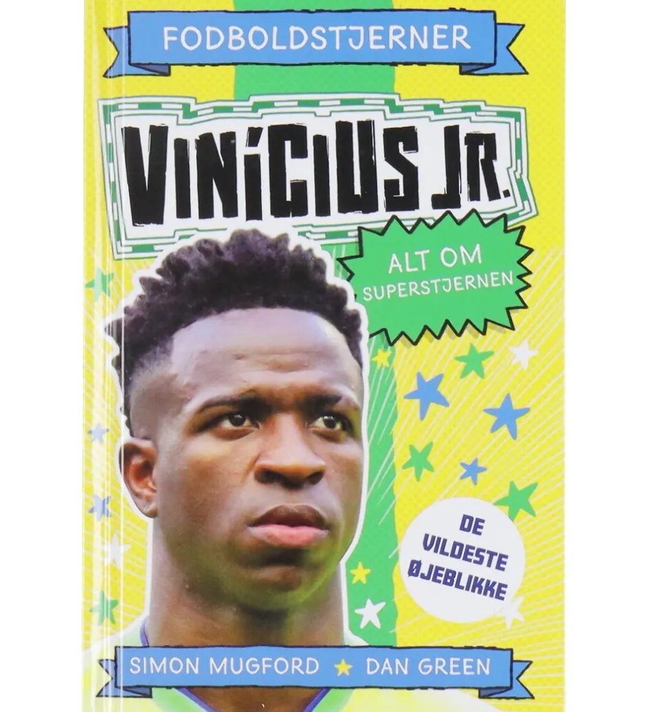 Bog - Fodboldstjerner - Vinicius Jr. - Dansk>Alvilda Outlet