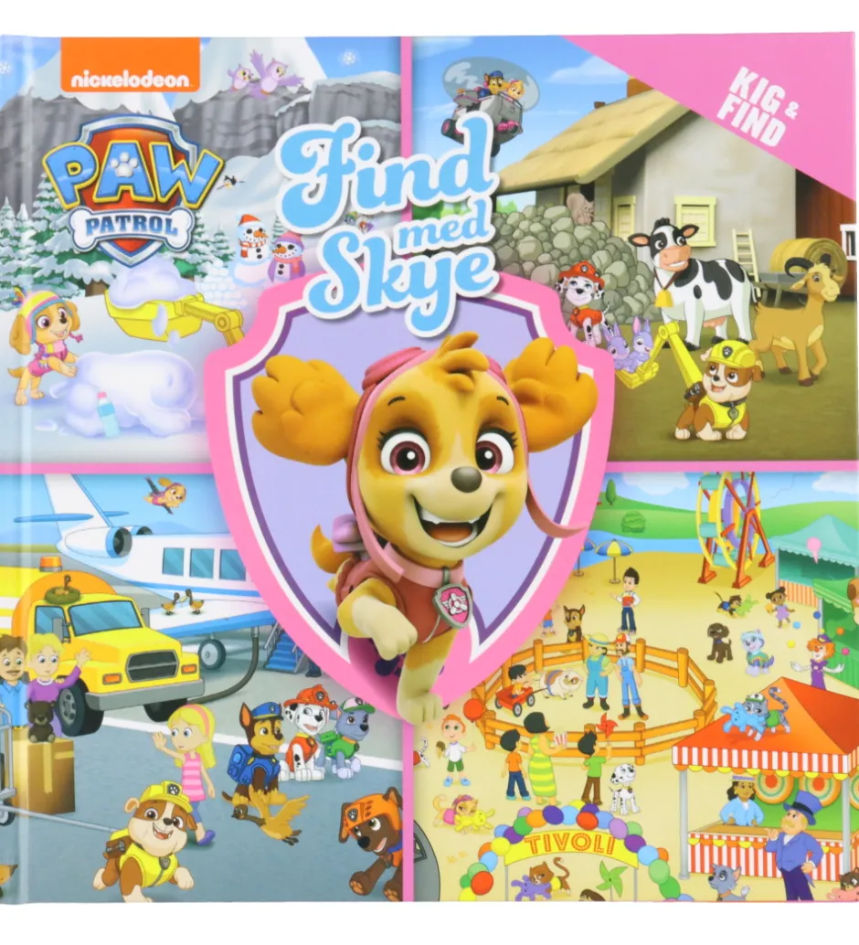 Bog - Kig Og Find - Paw Patrol - Find Med Skye - DA>Alvilda Clearance