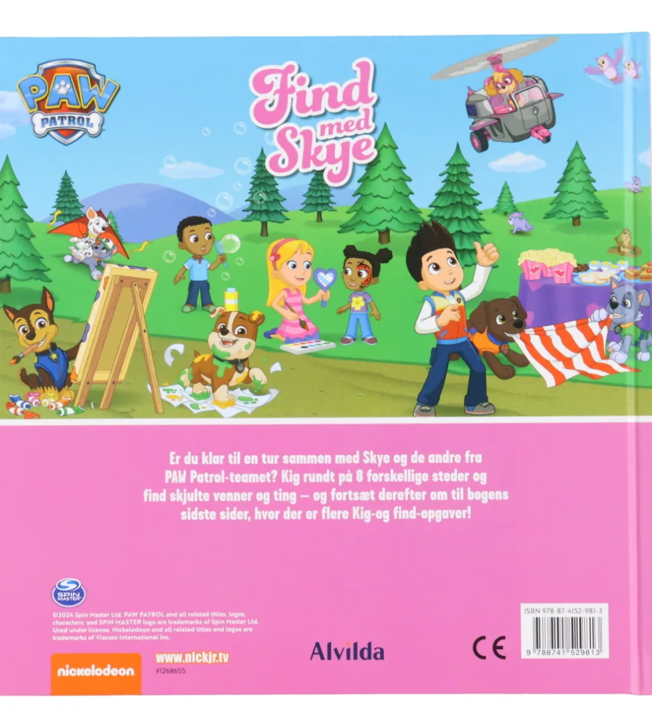 Bog - Kig Og Find - Paw Patrol - Find Med Skye - DA>Alvilda Clearance