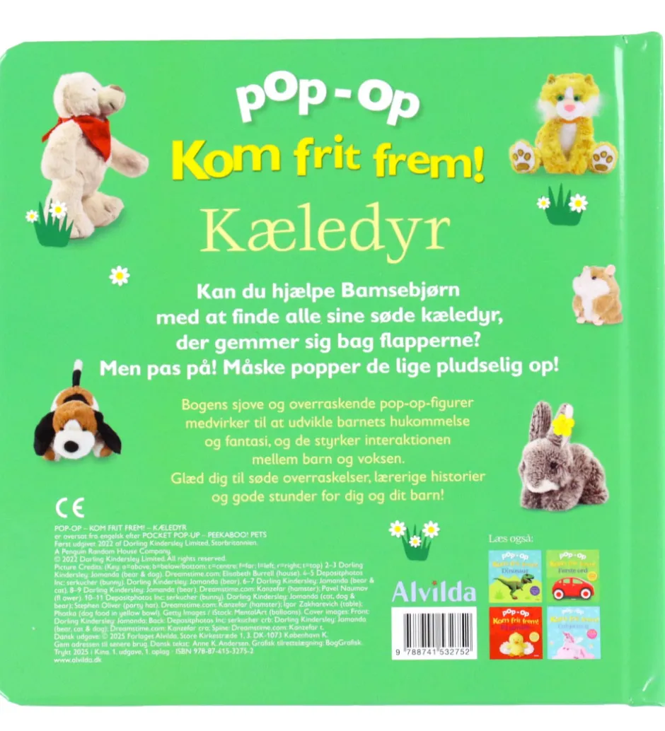 Bog - Pop-op - Kom Frit Frem - Kæledyr - DA>Alvilda Best