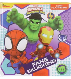 Bog m. Flapper - Marvel - Spidey - Fang Skurkene! - Dans>Alvilda Sale