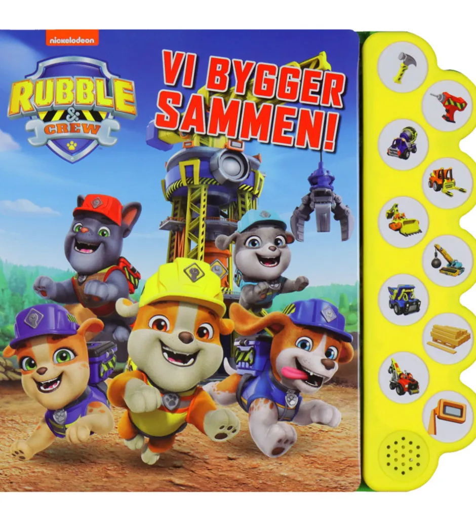Bog m. Lyd - Rubble & Crew - Vi Bygger Sammen>Alvilda Discount