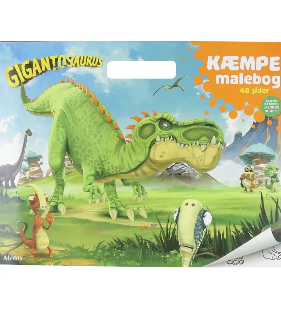 Malebog - 48 Sider - Gigantosaurus>Alvilda Best