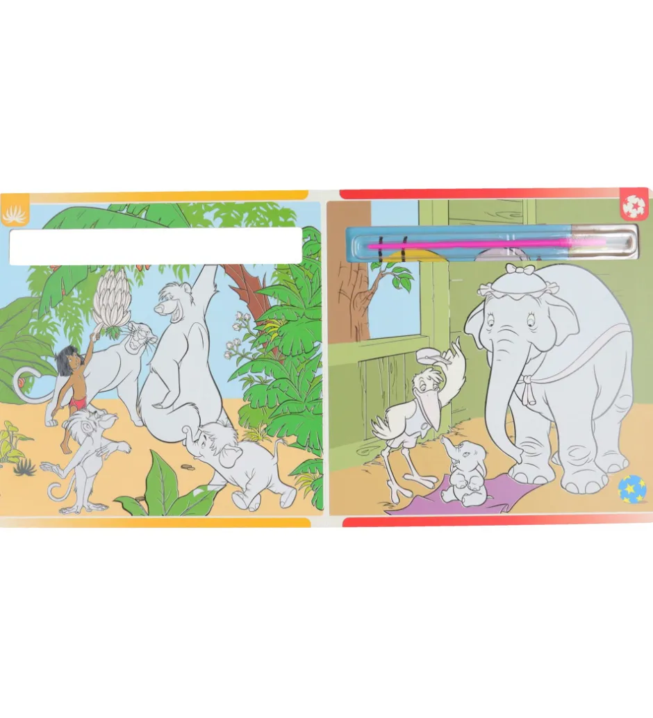 Malebog - Mal Med Vand - Disney Populære Klassikere>Alvilda Online