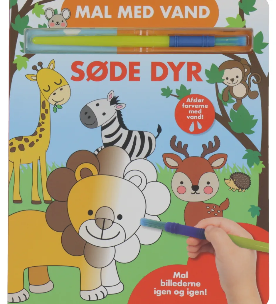 Malebog - Mal med Vand - Søde Dyr>Alvilda Discount