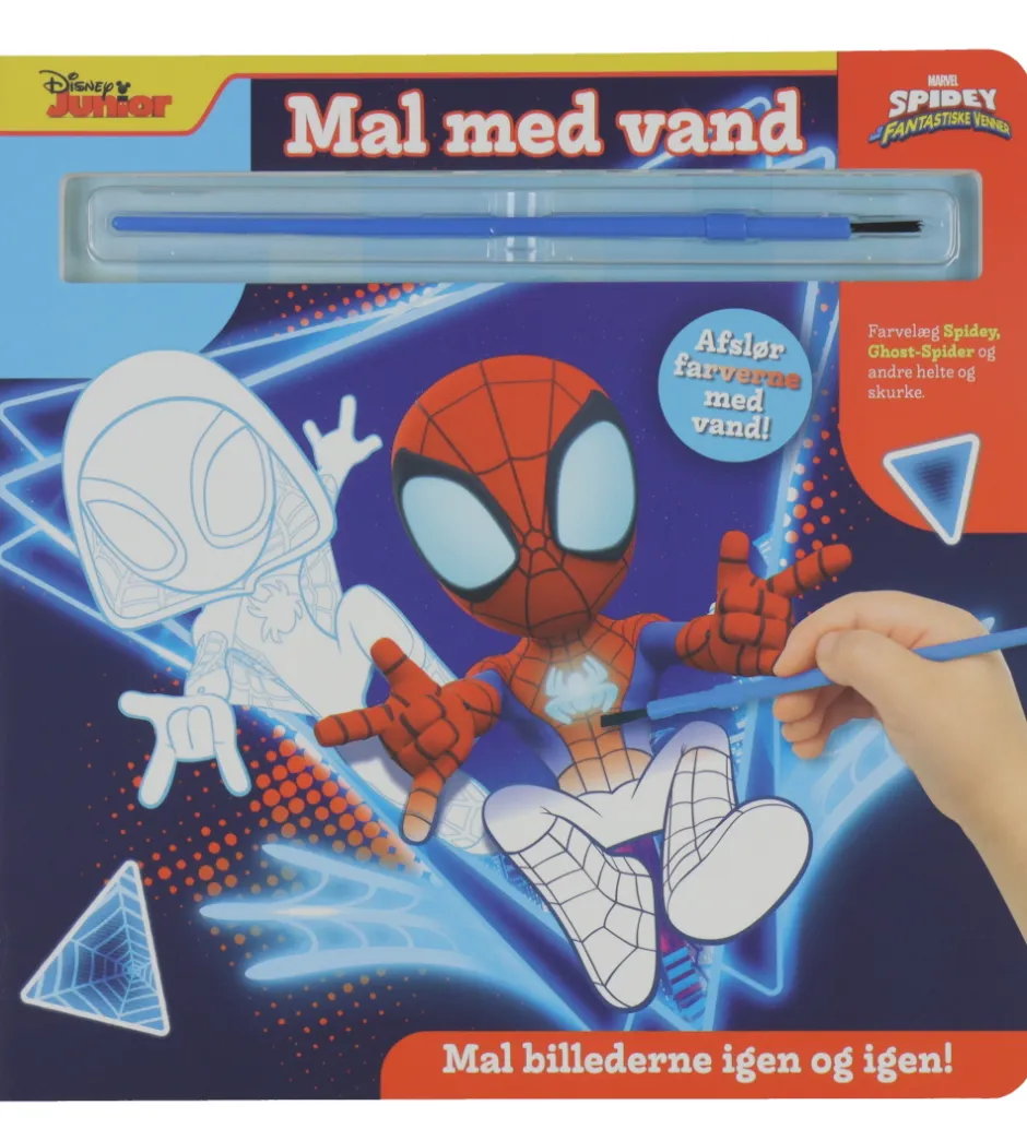 Malebog - Mal med Vand - Marvel Spidey>Alvilda New