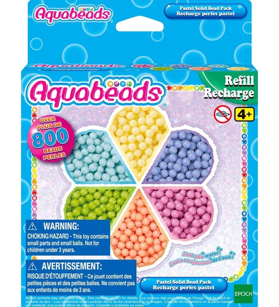 Perler - 800+ stk. - Pastel Solid Bead Pack>Aquabeads Sale
