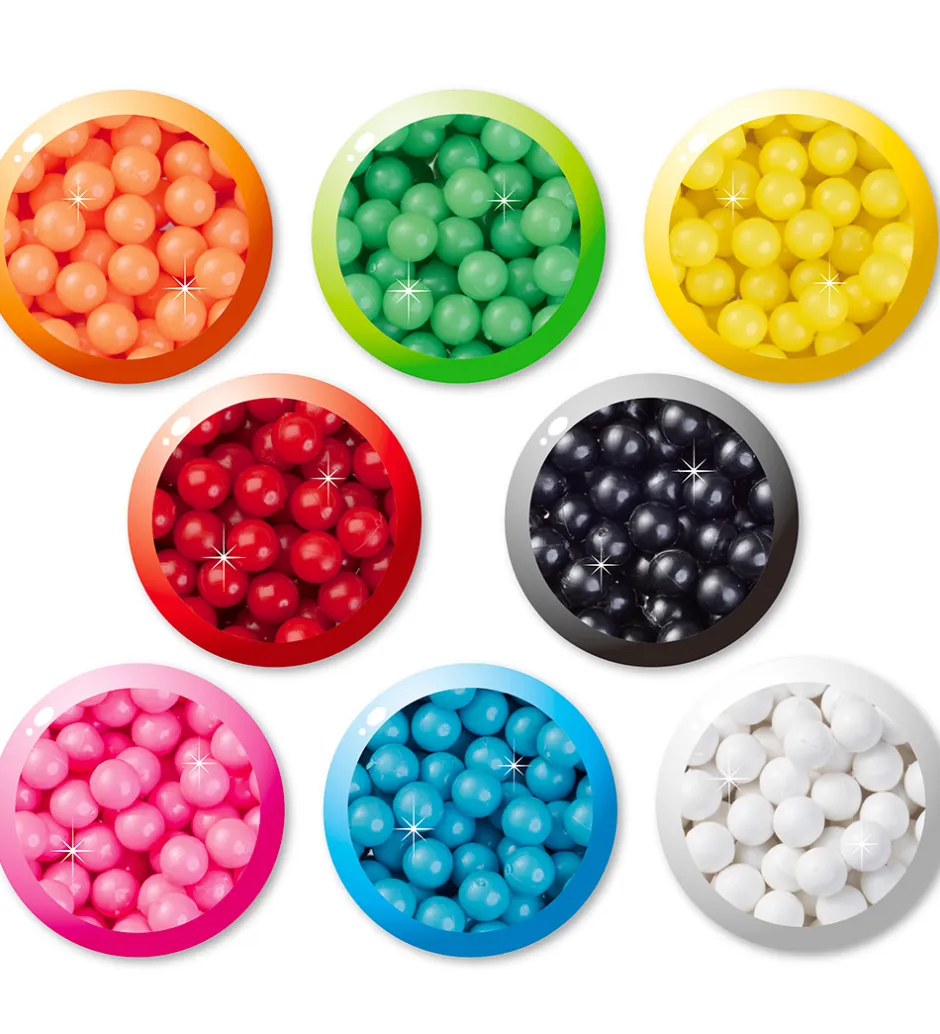 Perler - 800+ stk. - Solid Bead Pack - Multifarvet>Aquabeads Discount
