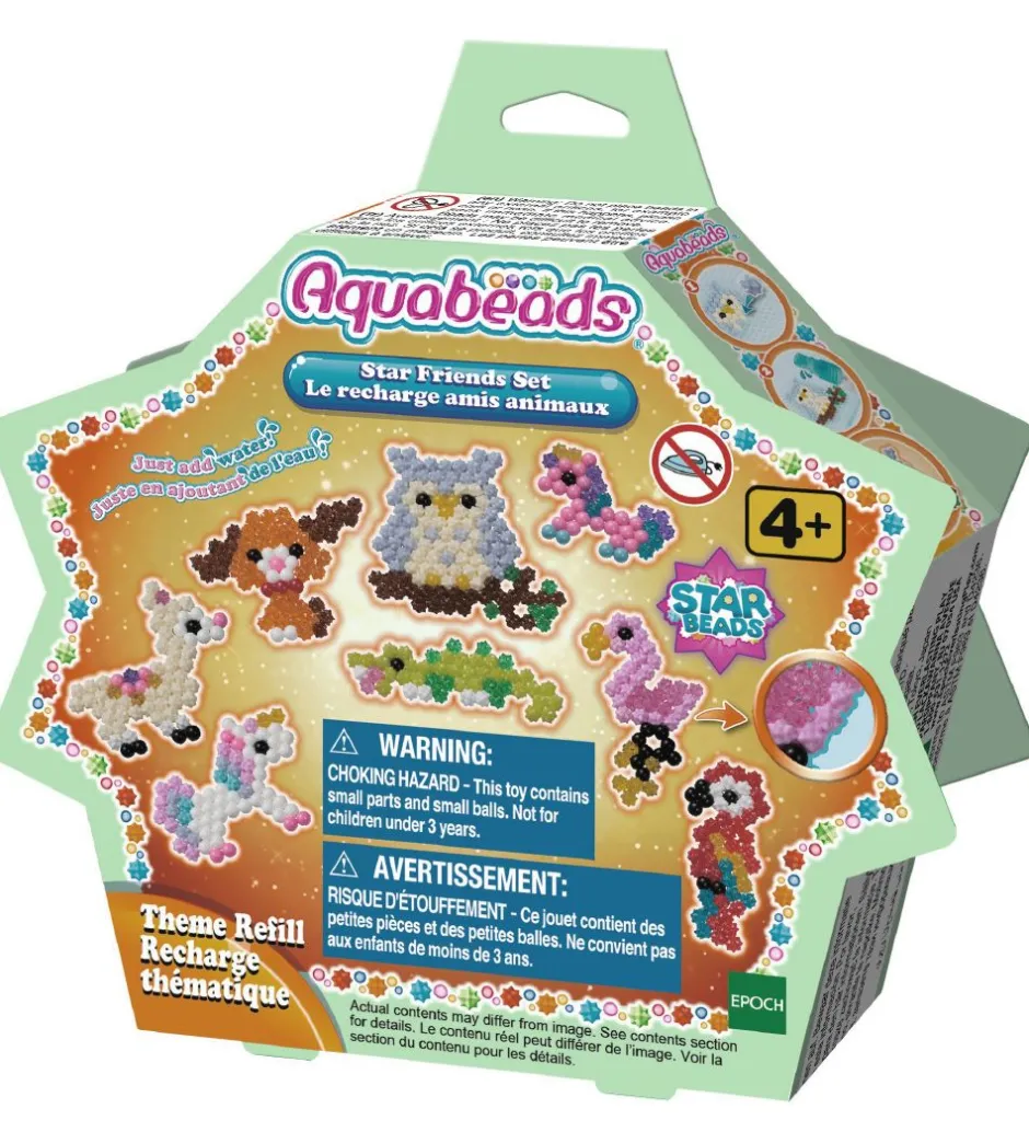 Perlesæt - 600+ dele - Stjerner>Aquabeads Online