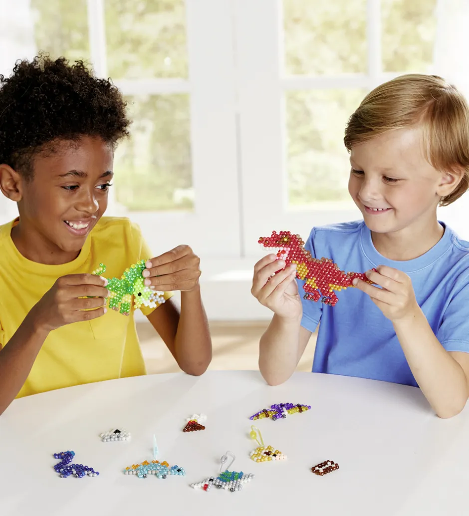 Perlesæt - 1200+ Stk. - Dinosaur World>Aquabeads Outlet