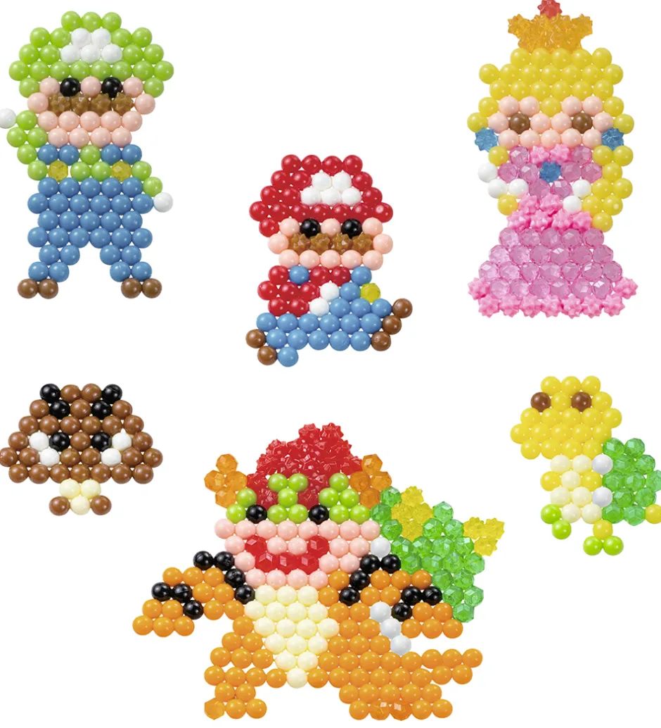 Perlesæt - 600+ stk. - Super Mario Character Set>Aquabeads Outlet