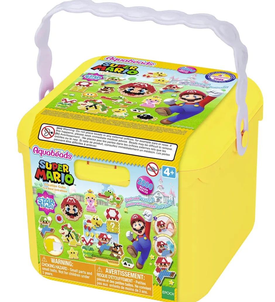 Perlesæt - 2500+ Stk. - Super Mario Creation Cube>Aquabeads Best