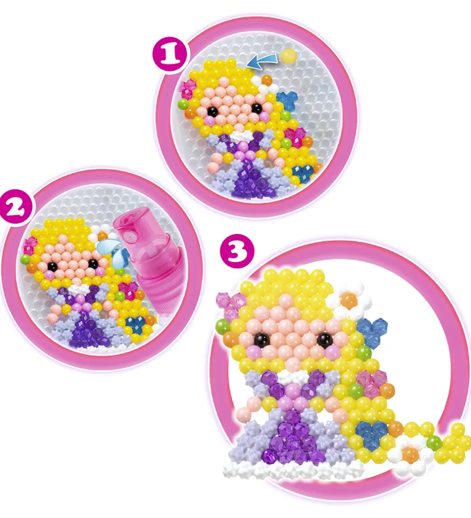 Perlesæt - 600+ stk. - Disney Princess Dazzle Set>Aquabeads