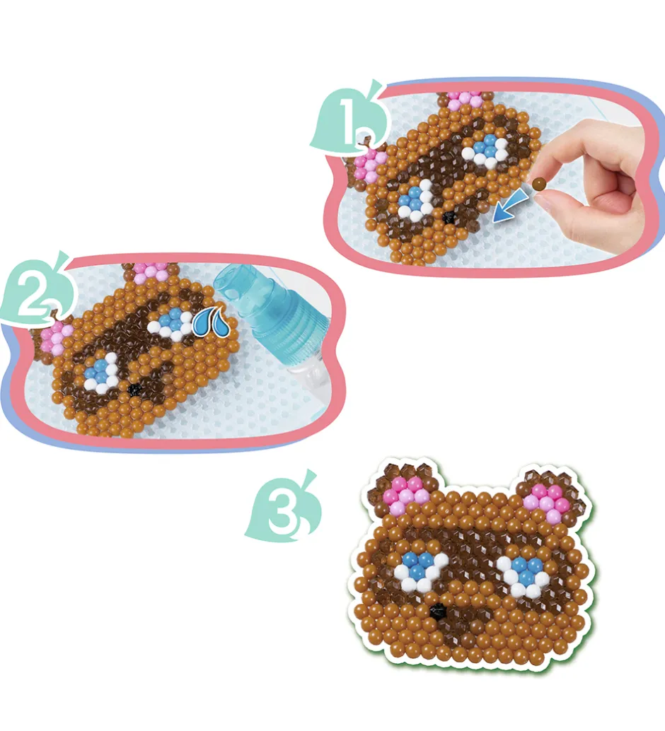 Perlesæt - 800+ stk. - Animal Crossing Set>Aquabeads