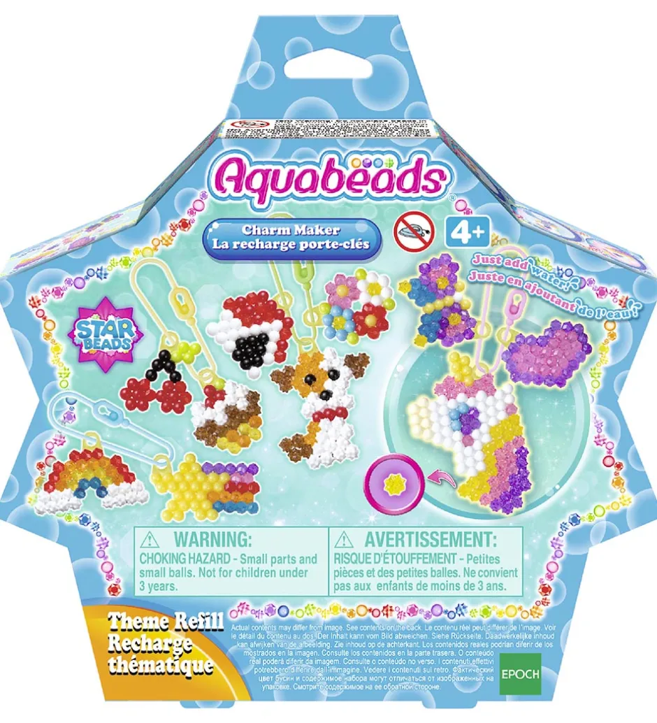 Perlesæt - 480+ stk. - Charm Maker>Aquabeads Best