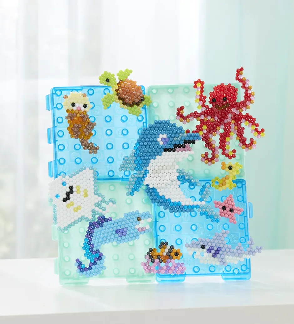 Perlesæt - 1500 stk. - Ocean Splash Scene>Aquabeads New