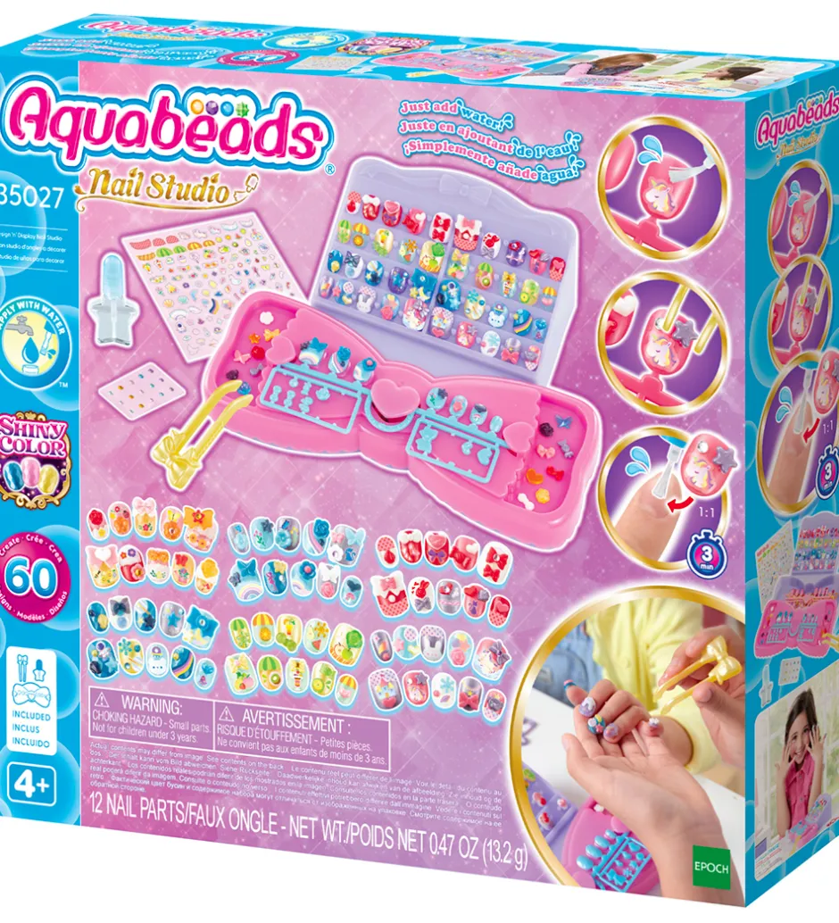 Perlesæt - Nail Studio - Design 'n' Display>Aquabeads New