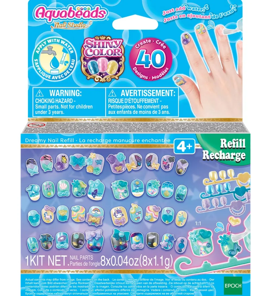 Perlesæt - Nail Studio - Dreamy Nail Refill>Aquabeads