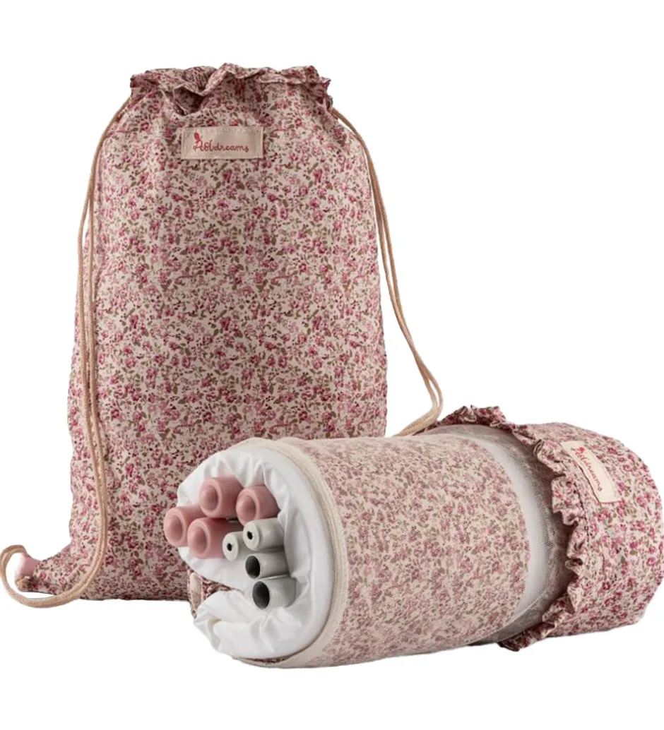 Dukketilbehør - Rejseseng - 36-46 cm - Rosa>Asi Outlet