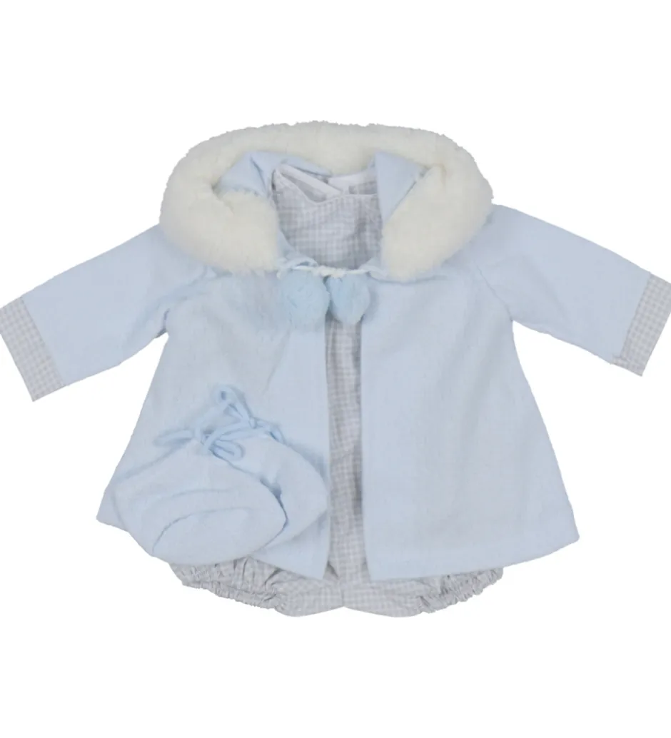 Dukketøj - 46 cm - Leo - Blå>Asi Sale