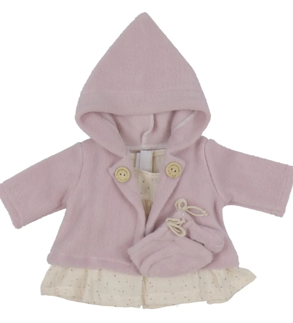 Dukketøj - 43 cm - Maria - Rosa>Asi New