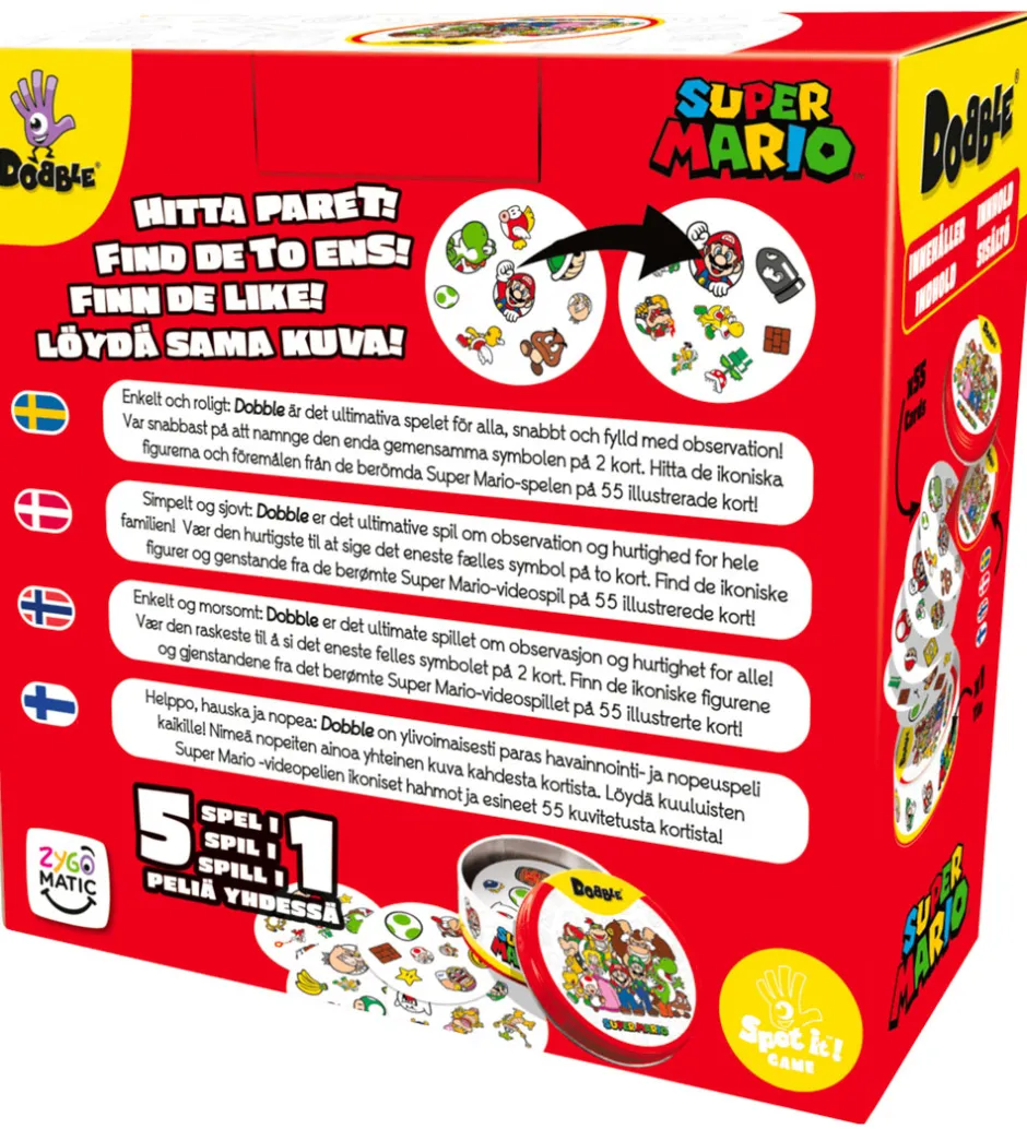 - Dobble - Super Mario Nordic>Asmodee Outlet