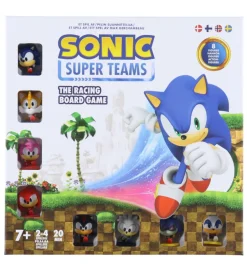 - Sonic Brætspil - Sonic Super Teams - Nordic>Asmodee Best