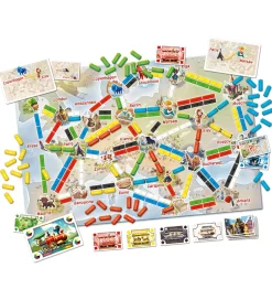 - Ticket To Ride Brætspil - First Journey - Nordic>Asmodee Clearance