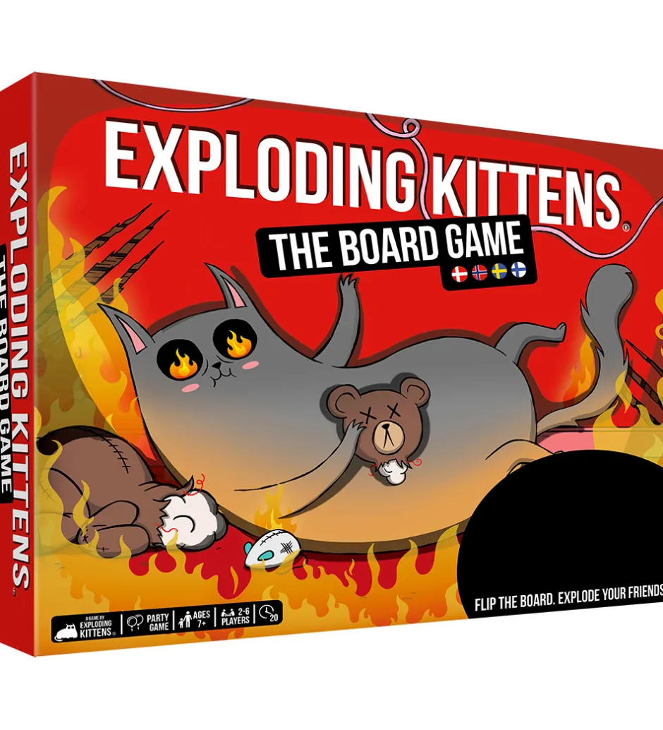Spil - Exploding Kittens The Board Game>Asmodee Clearance