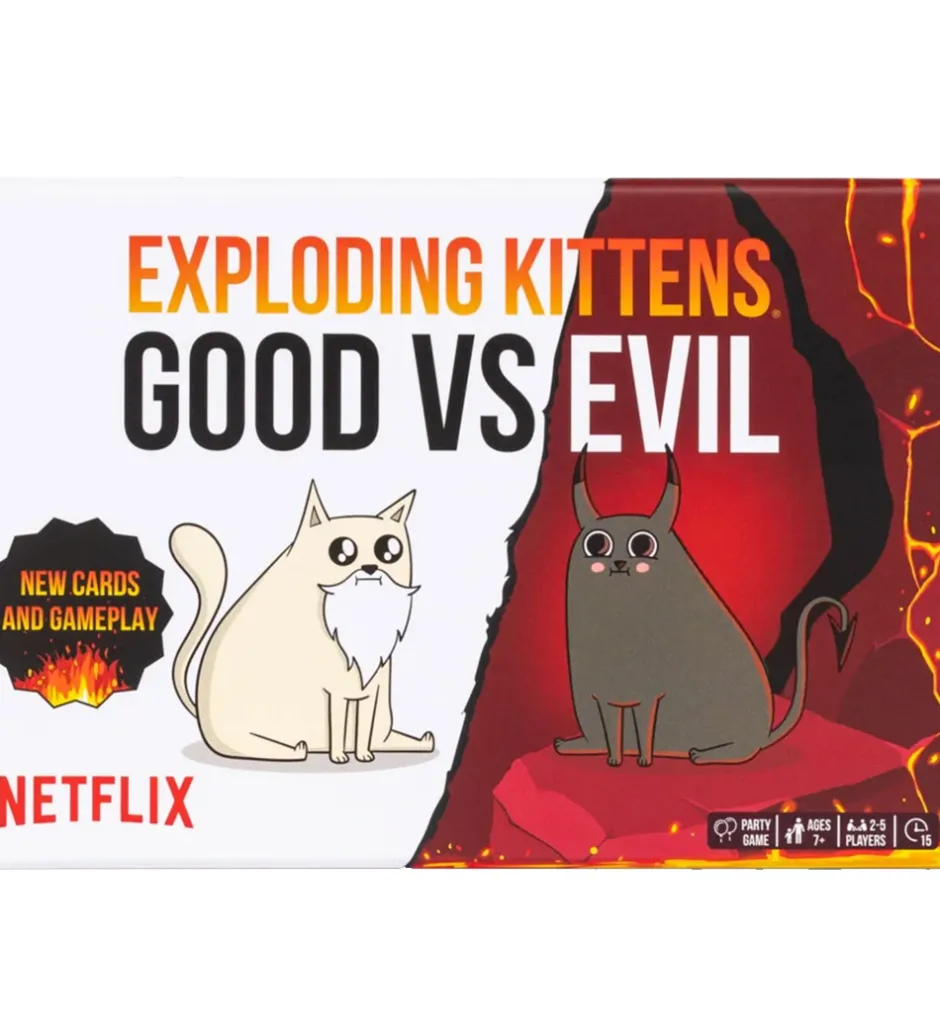 Spil - Exploding Kittens Good vs Evil>Asmodee Hot