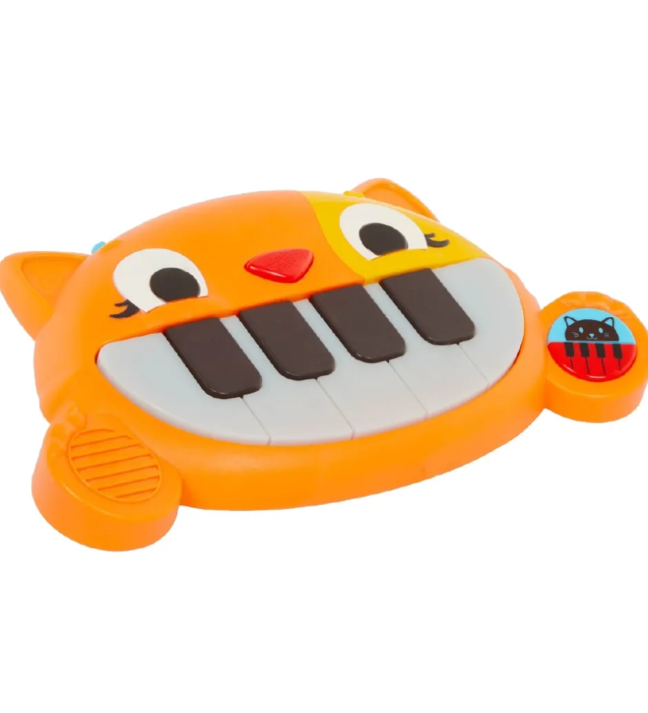 Klaver m. Lys og Musik - Mini Meowsic - Kat>B. toys Clearance