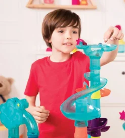 Kuglebane m. Lys/Lyd - 62 dele - Multifarvet>B. toys Outlet