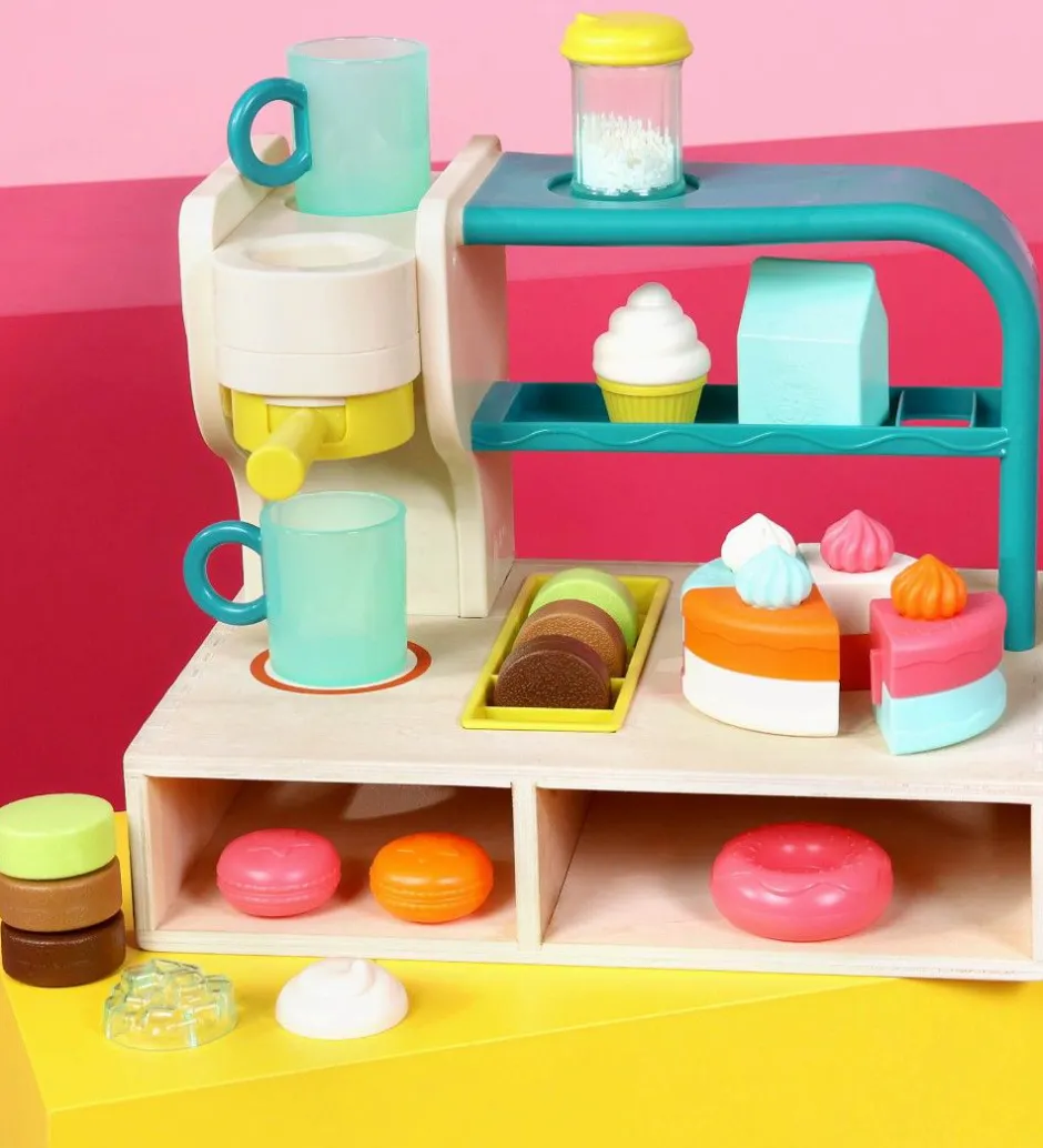Legekøkken - 27 Dele - Kaffe og Kage>B. toys Sale