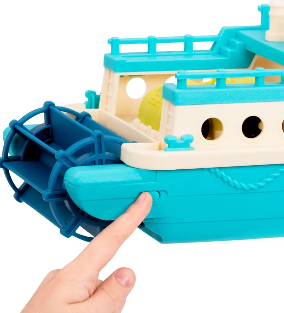 Legetøj - Happy Cruisers - 30 cm - Færge m. 2 Biler>B. toys New