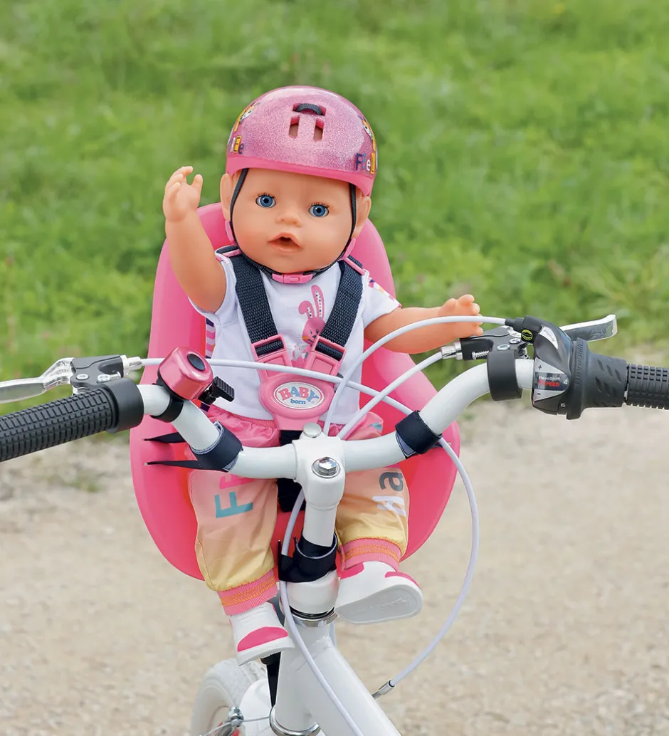 Dukketilbehør - Cykelstol - Pink>BABY born Best