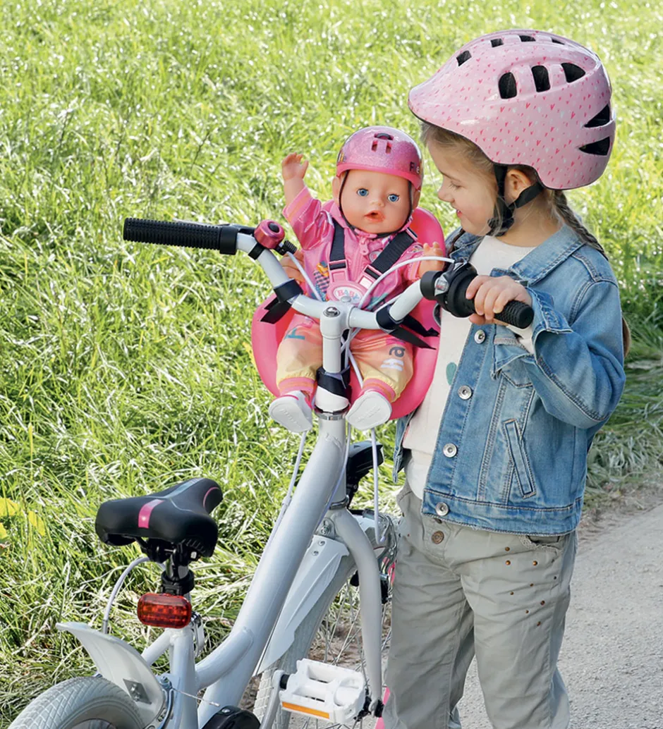 Dukketilbehør - Cykelstol - Pink>BABY born Best