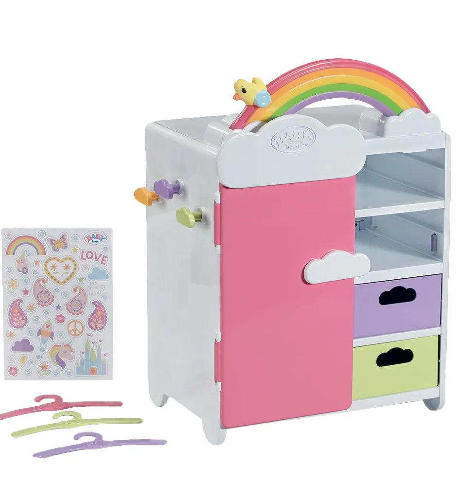 Dukketilbehør - Regnbue Garderobe>BABY born Discount