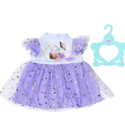 Dukketøj - Kjole - Lilac Tutu - 43 cm>BABY born