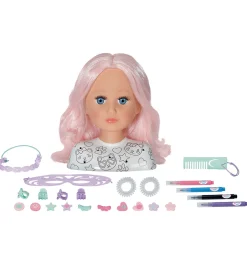 Sminkehoved m. Tilbehør - Sister Styling Artist>BABY born Online