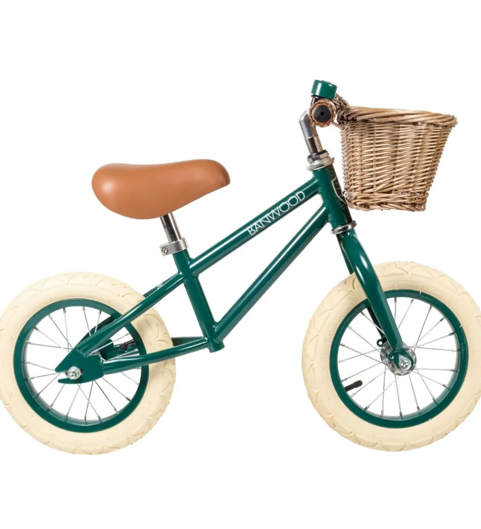 Løbecykel - First Go! - Mørkegrøn>Banwood Discount
